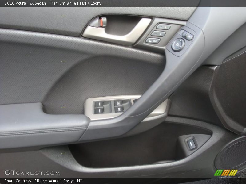 Premium White Pearl / Ebony 2010 Acura TSX Sedan
