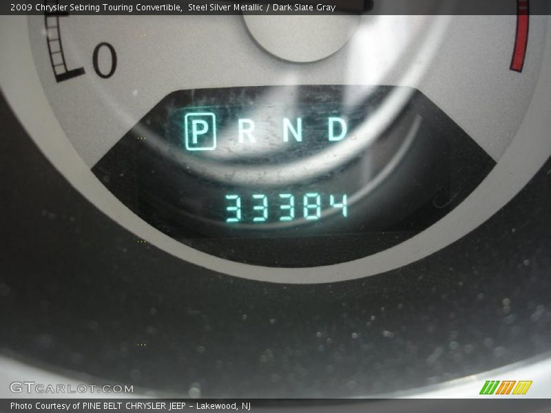 Steel Silver Metallic / Dark Slate Gray 2009 Chrysler Sebring Touring Convertible