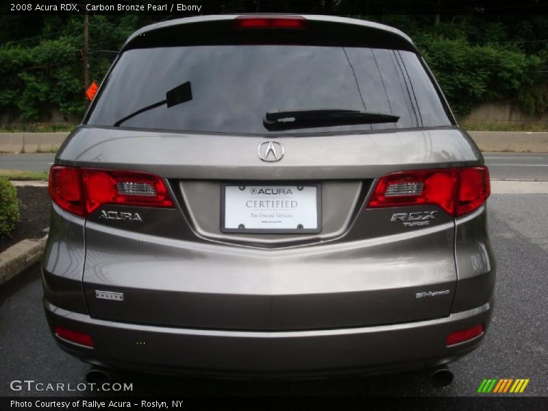 Carbon Bronze Pearl / Ebony 2008 Acura RDX