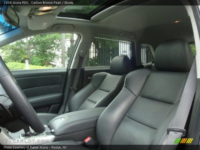 Carbon Bronze Pearl / Ebony 2008 Acura RDX