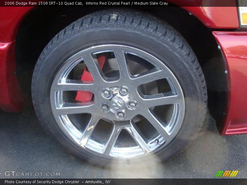 Inferno Red Crystal Pearl / Medium Slate Gray 2006 Dodge Ram 1500 SRT-10 Quad Cab