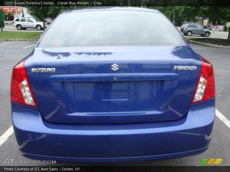 Cobalt Blue Metallic / Gray 2005 Suzuki Forenza S Sedan