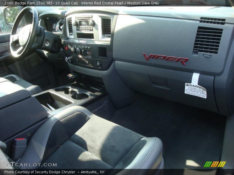 Inferno Red Crystal Pearl / Medium Slate Gray 2006 Dodge Ram 1500 SRT-10 Quad Cab