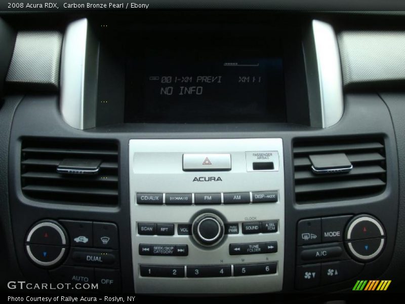 Carbon Bronze Pearl / Ebony 2008 Acura RDX