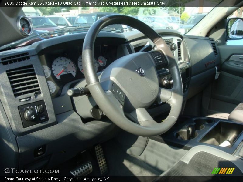 Inferno Red Crystal Pearl / Medium Slate Gray 2006 Dodge Ram 1500 SRT-10 Quad Cab