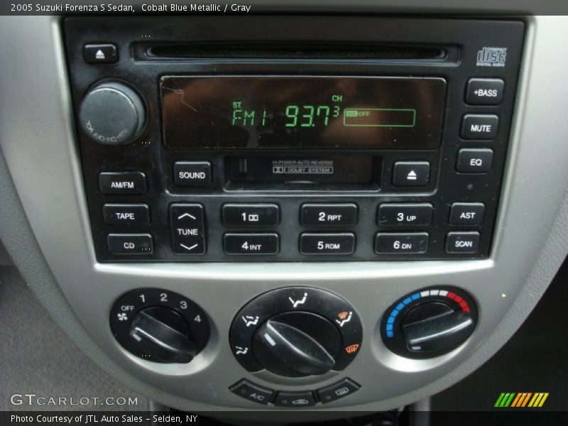 Cobalt Blue Metallic / Gray 2005 Suzuki Forenza S Sedan