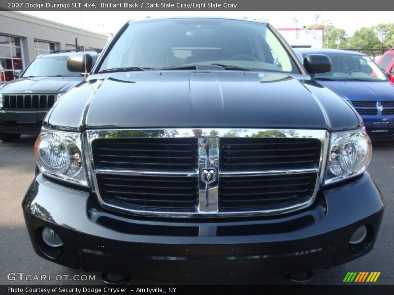Brilliant Black / Dark Slate Gray/Light Slate Gray 2007 Dodge Durango SLT 4x4