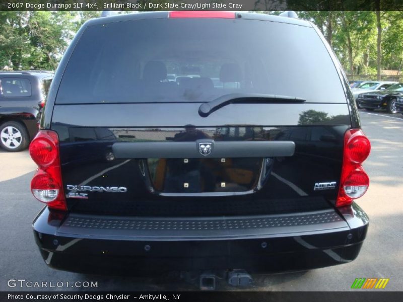Brilliant Black / Dark Slate Gray/Light Slate Gray 2007 Dodge Durango SLT 4x4