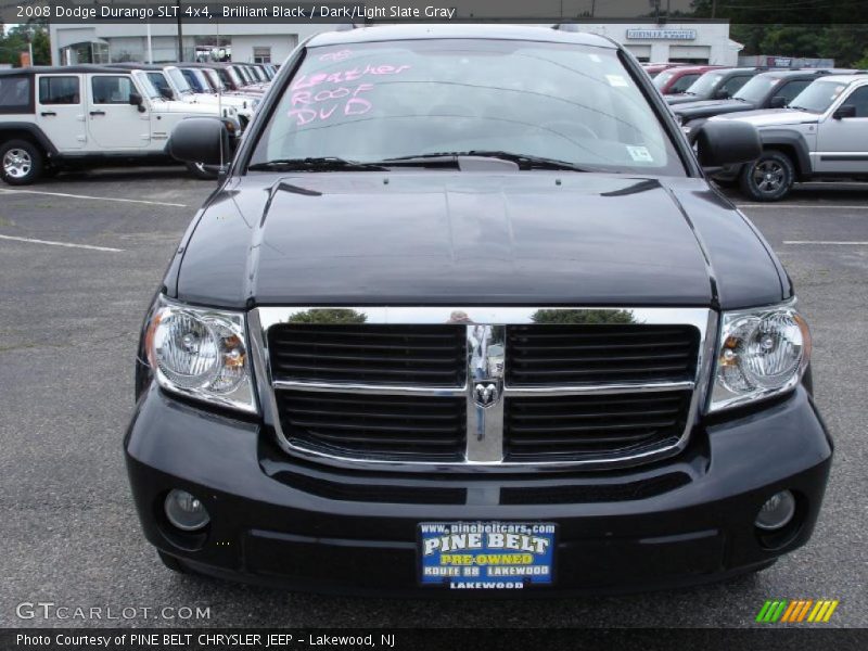 Brilliant Black / Dark/Light Slate Gray 2008 Dodge Durango SLT 4x4