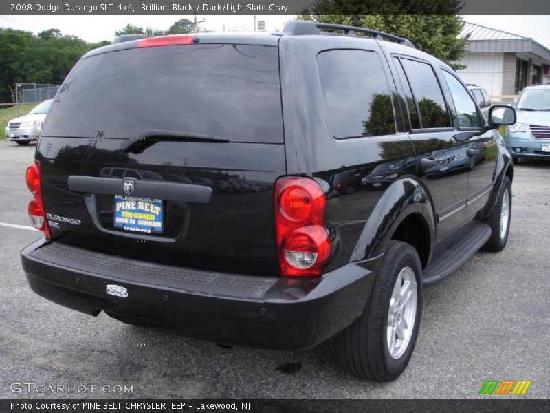 Brilliant Black / Dark/Light Slate Gray 2008 Dodge Durango SLT 4x4