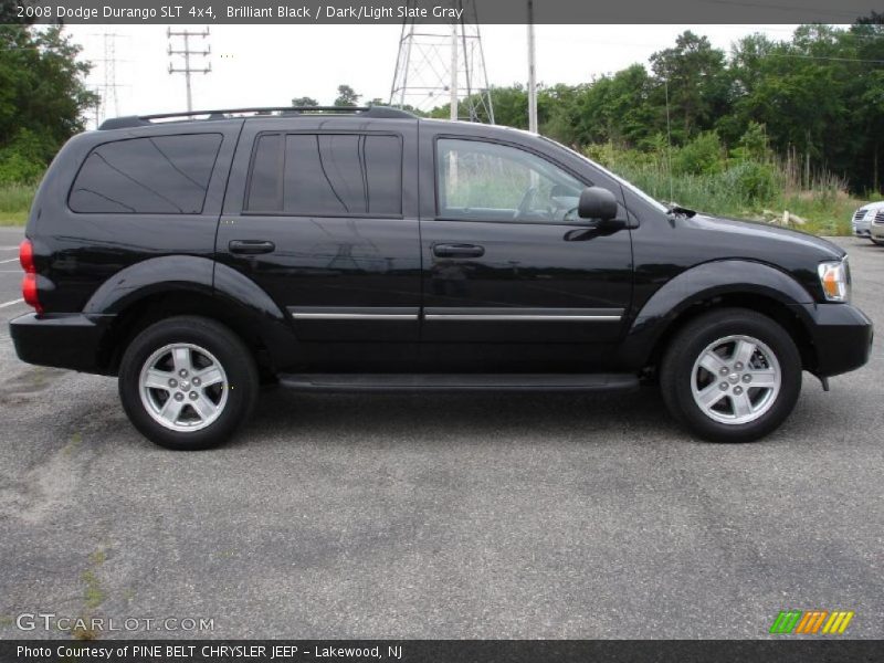 Brilliant Black / Dark/Light Slate Gray 2008 Dodge Durango SLT 4x4