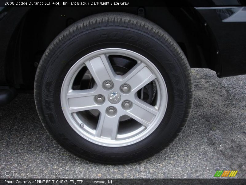 Brilliant Black / Dark/Light Slate Gray 2008 Dodge Durango SLT 4x4