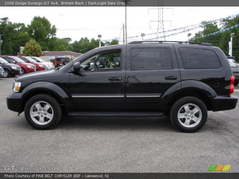 Brilliant Black / Dark/Light Slate Gray 2008 Dodge Durango SLT 4x4