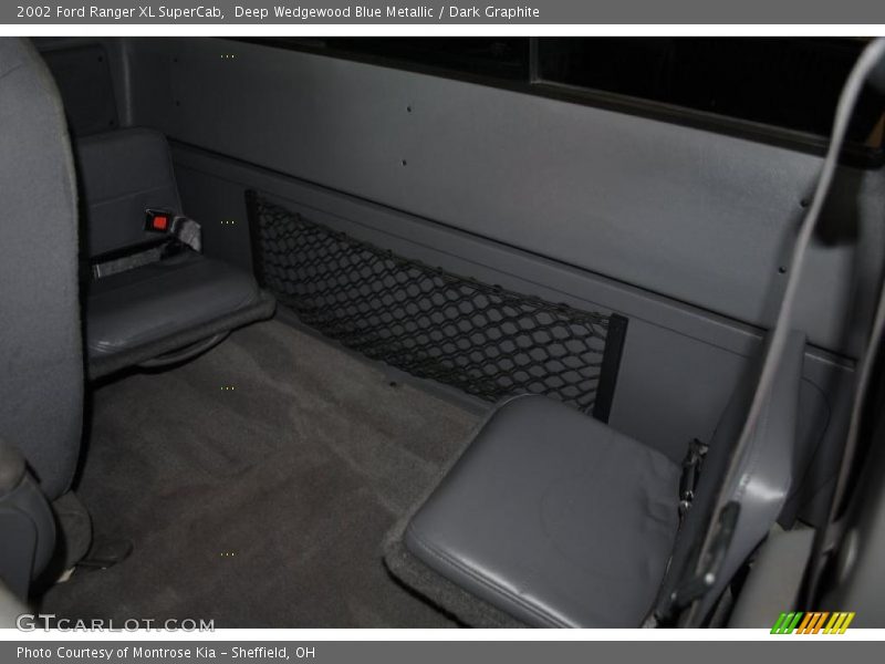 Deep Wedgewood Blue Metallic / Dark Graphite 2002 Ford Ranger XL SuperCab