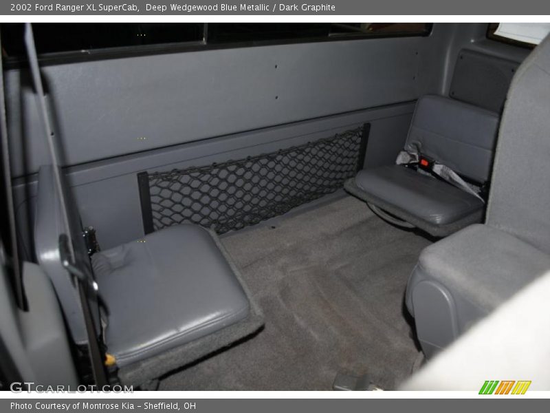 Deep Wedgewood Blue Metallic / Dark Graphite 2002 Ford Ranger XL SuperCab