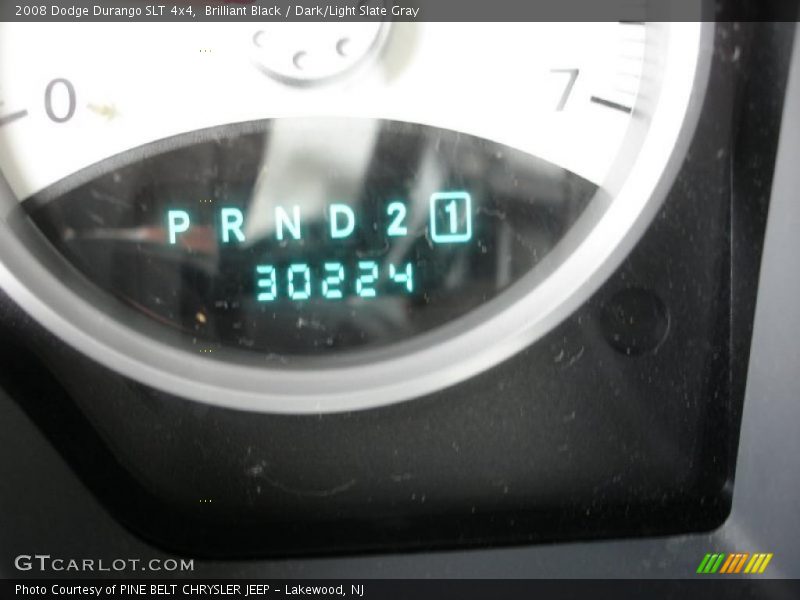 Brilliant Black / Dark/Light Slate Gray 2008 Dodge Durango SLT 4x4