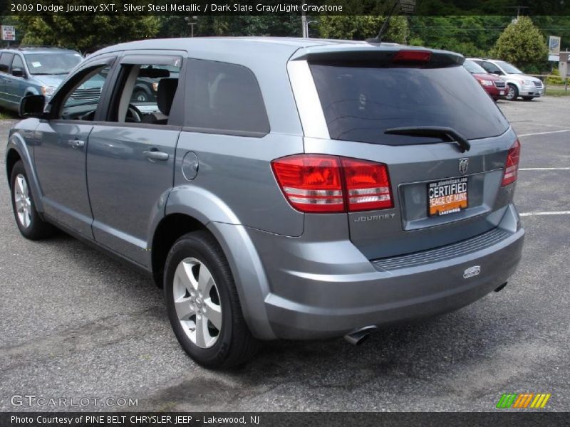 Silver Steel Metallic / Dark Slate Gray/Light Graystone 2009 Dodge Journey SXT