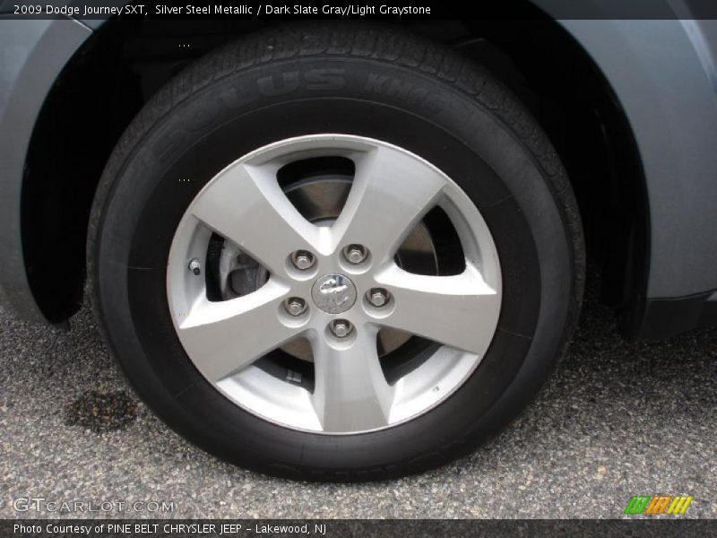 Silver Steel Metallic / Dark Slate Gray/Light Graystone 2009 Dodge Journey SXT