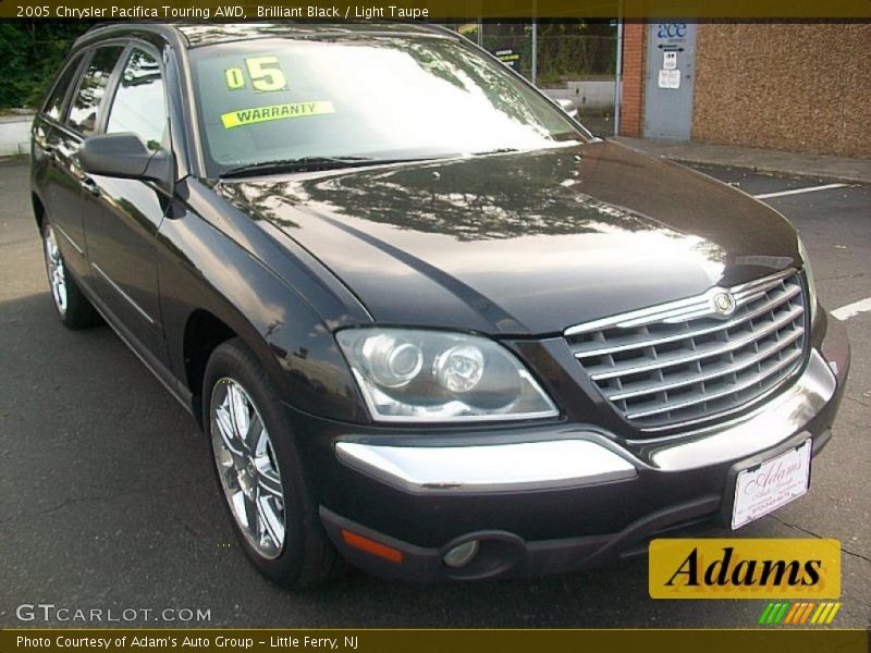 Brilliant Black / Light Taupe 2005 Chrysler Pacifica Touring AWD