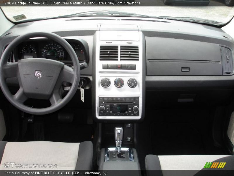 Silver Steel Metallic / Dark Slate Gray/Light Graystone 2009 Dodge Journey SXT