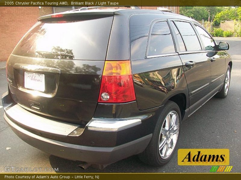 Brilliant Black / Light Taupe 2005 Chrysler Pacifica Touring AWD