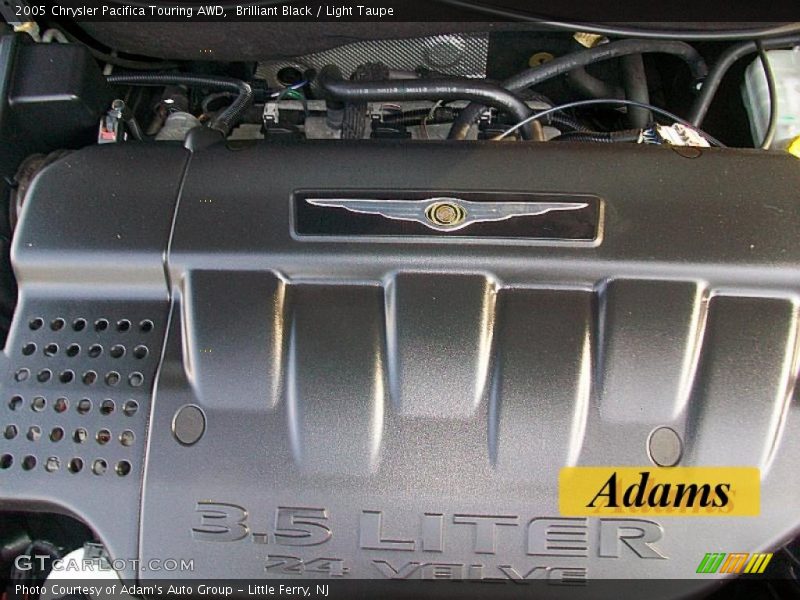 Brilliant Black / Light Taupe 2005 Chrysler Pacifica Touring AWD