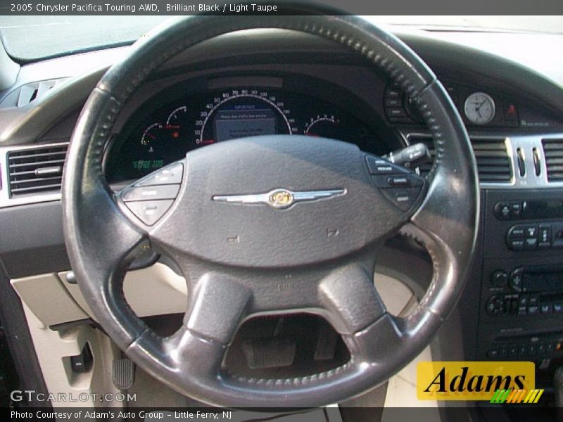 Brilliant Black / Light Taupe 2005 Chrysler Pacifica Touring AWD