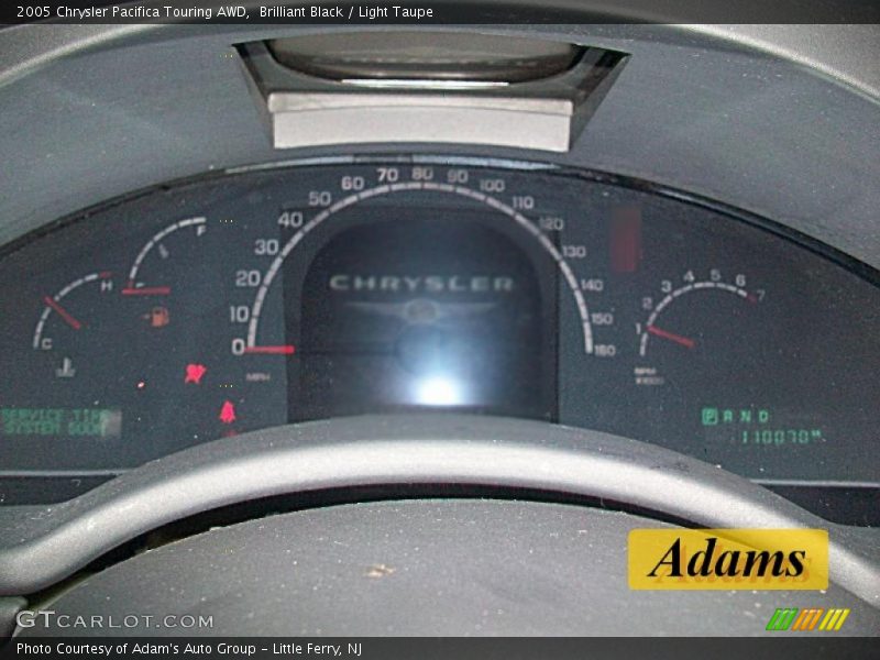 Brilliant Black / Light Taupe 2005 Chrysler Pacifica Touring AWD