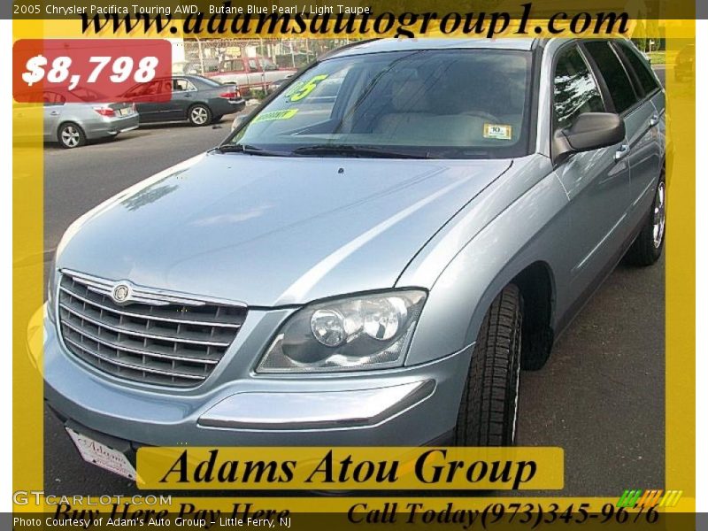 Butane Blue Pearl / Light Taupe 2005 Chrysler Pacifica Touring AWD