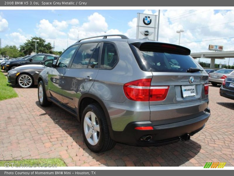 Space Grey Metallic / Grey 2008 BMW X5 3.0si