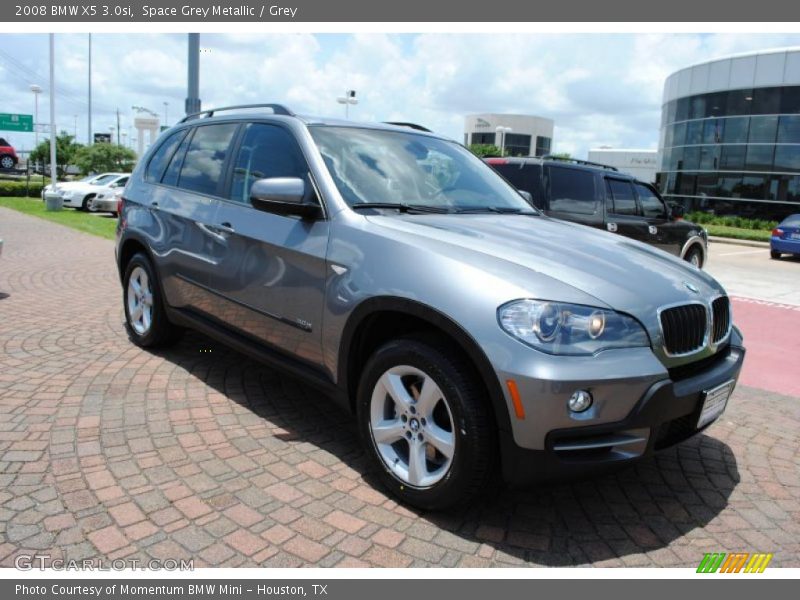 Space Grey Metallic / Grey 2008 BMW X5 3.0si