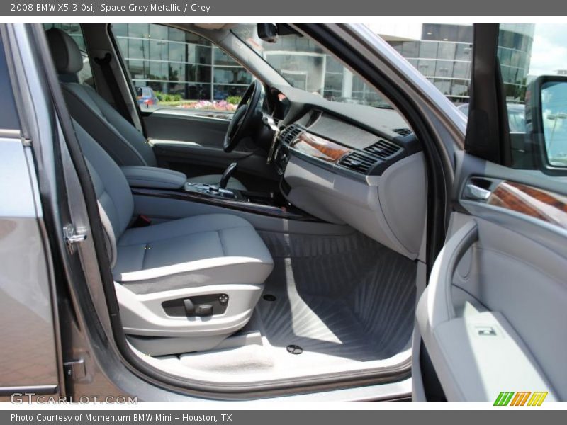 Space Grey Metallic / Grey 2008 BMW X5 3.0si