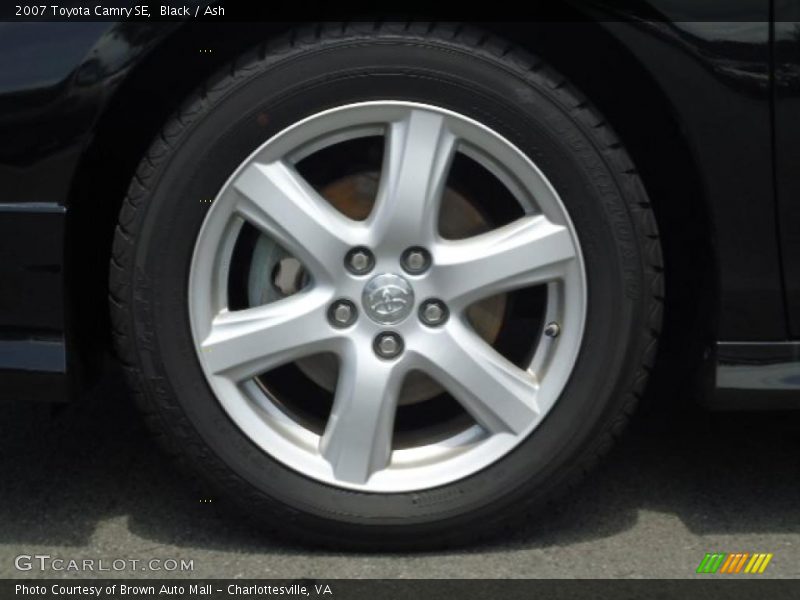 Black / Ash 2007 Toyota Camry SE