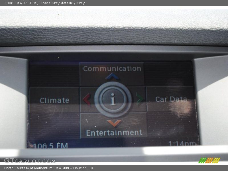 Space Grey Metallic / Grey 2008 BMW X5 3.0si