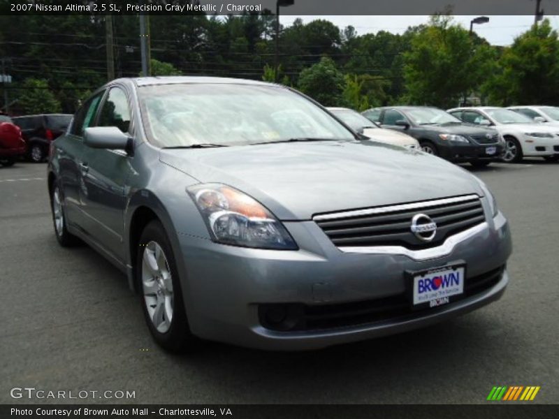 Precision Gray Metallic / Charcoal 2007 Nissan Altima 2.5 SL