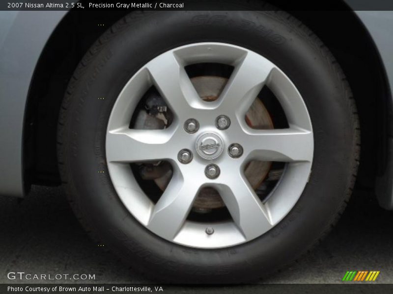 Precision Gray Metallic / Charcoal 2007 Nissan Altima 2.5 SL