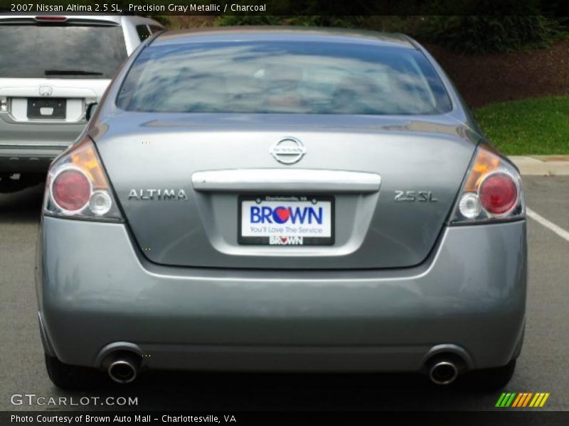 Precision Gray Metallic / Charcoal 2007 Nissan Altima 2.5 SL