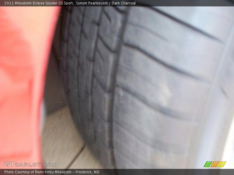 Sunset Pearlescent / Dark Charcoal 2011 Mitsubishi Eclipse Spyder GS Sport