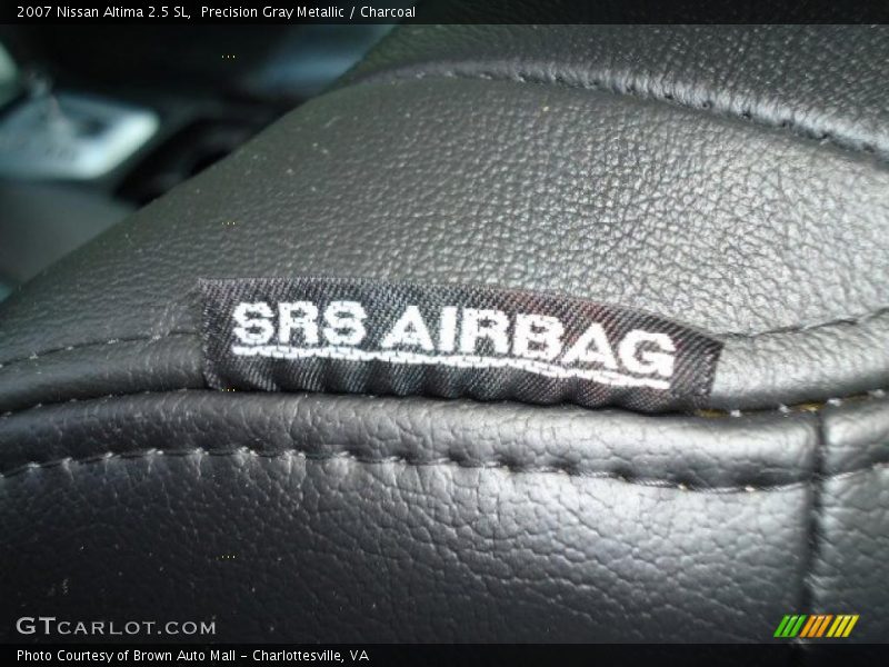 Precision Gray Metallic / Charcoal 2007 Nissan Altima 2.5 SL