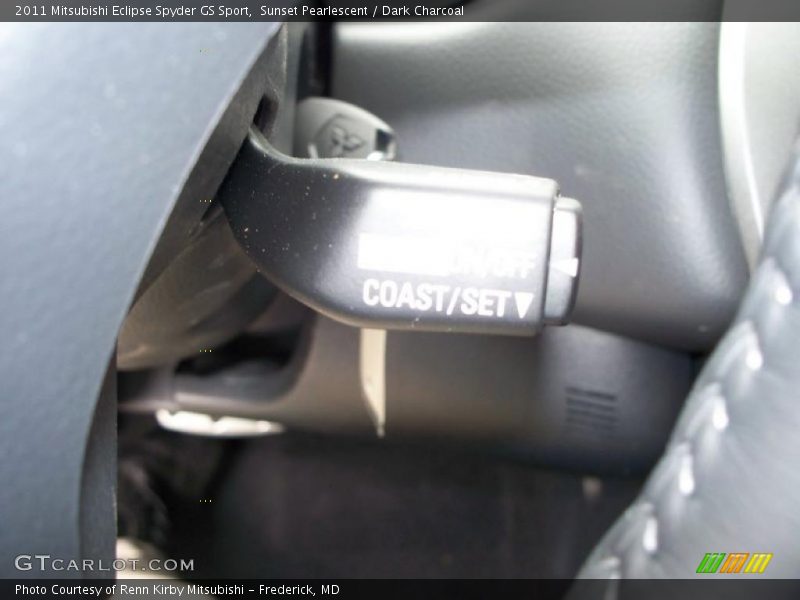 Sunset Pearlescent / Dark Charcoal 2011 Mitsubishi Eclipse Spyder GS Sport