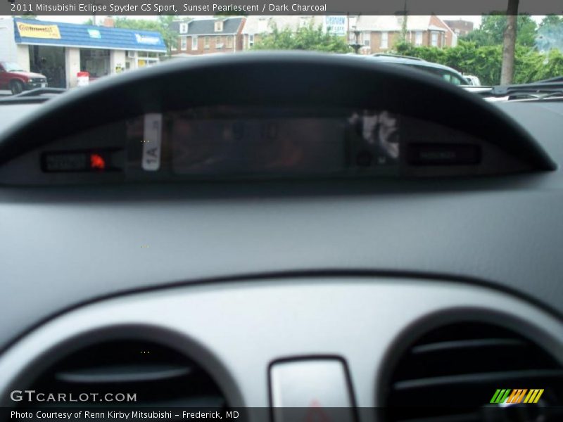 Sunset Pearlescent / Dark Charcoal 2011 Mitsubishi Eclipse Spyder GS Sport