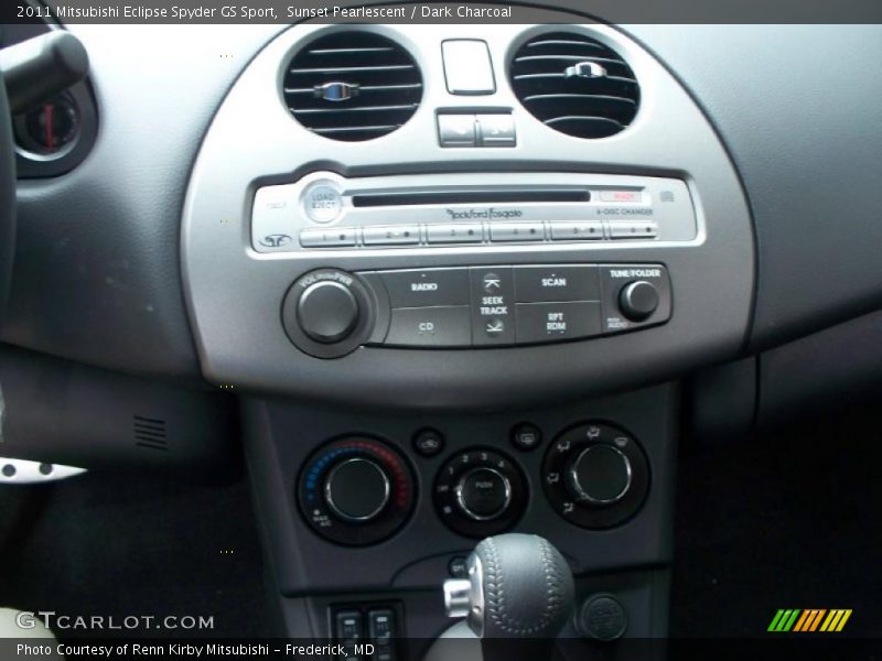 Sunset Pearlescent / Dark Charcoal 2011 Mitsubishi Eclipse Spyder GS Sport