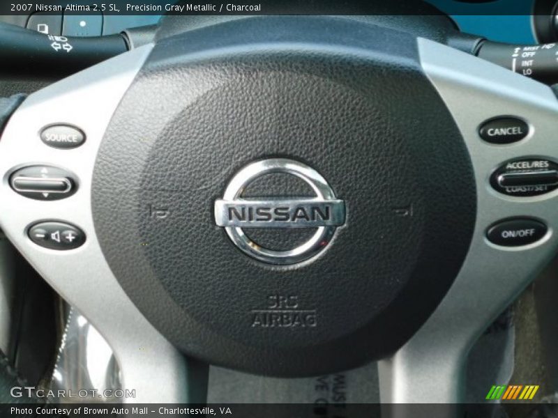 Precision Gray Metallic / Charcoal 2007 Nissan Altima 2.5 SL