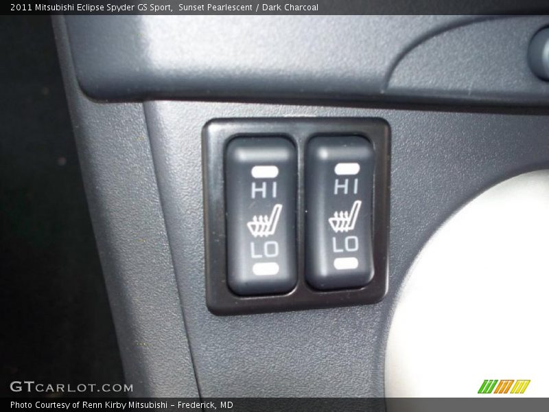Sunset Pearlescent / Dark Charcoal 2011 Mitsubishi Eclipse Spyder GS Sport