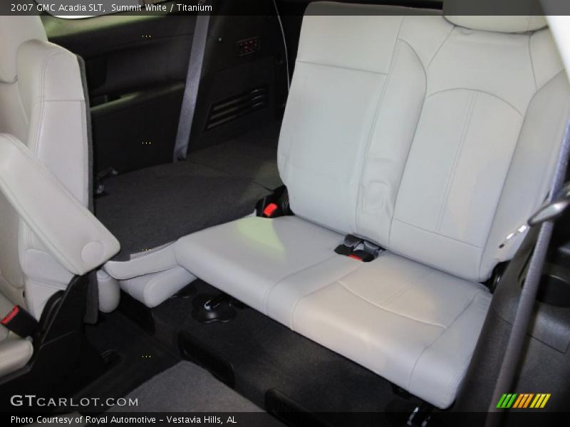 Summit White / Titanium 2007 GMC Acadia SLT