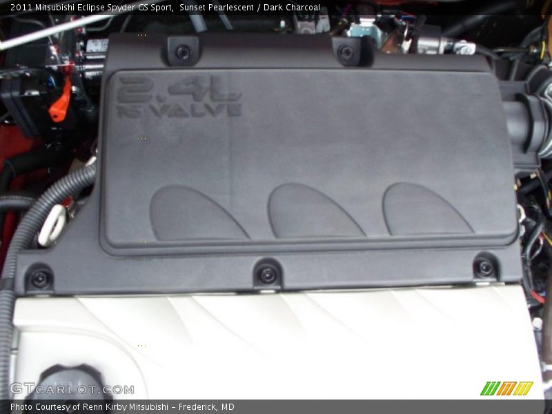 Sunset Pearlescent / Dark Charcoal 2011 Mitsubishi Eclipse Spyder GS Sport