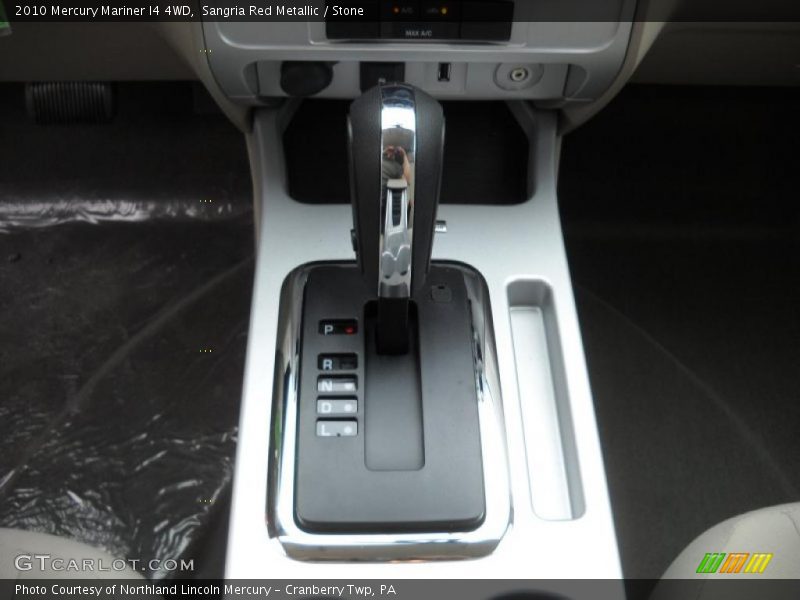 Sangria Red Metallic / Stone 2010 Mercury Mariner I4 4WD