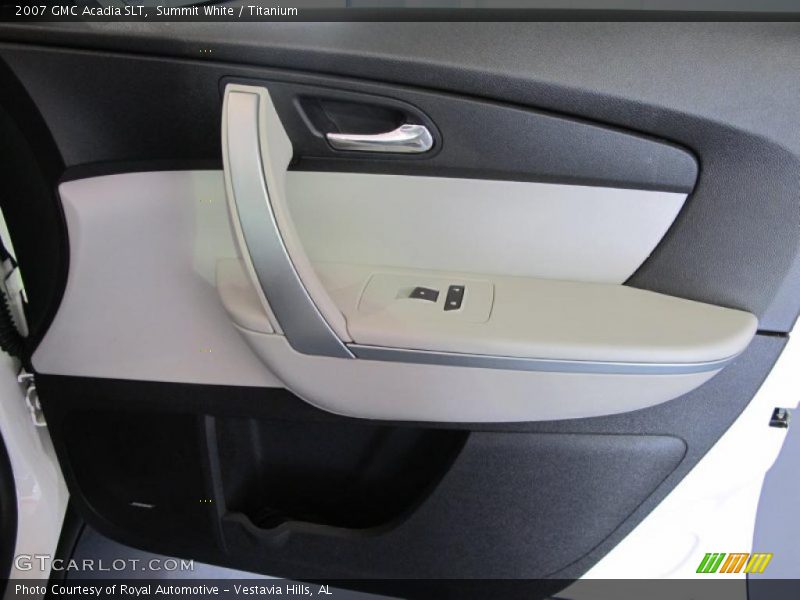 Summit White / Titanium 2007 GMC Acadia SLT