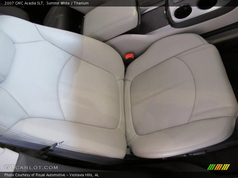 Summit White / Titanium 2007 GMC Acadia SLT