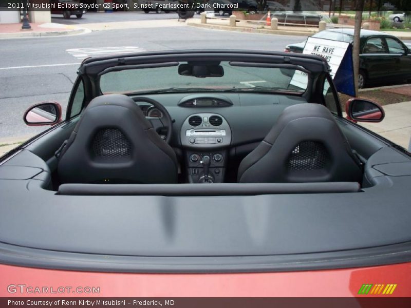 Sunset Pearlescent / Dark Charcoal 2011 Mitsubishi Eclipse Spyder GS Sport